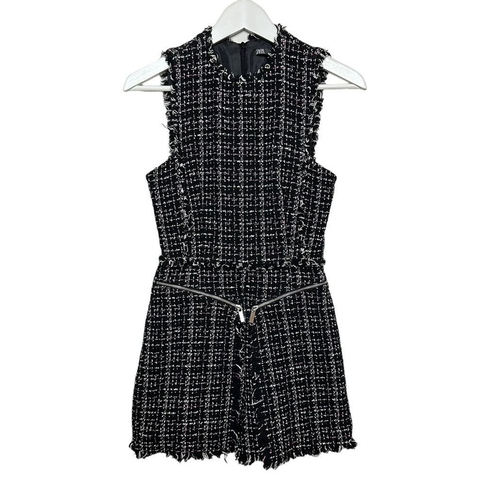 Tweed Romper